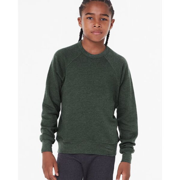 Youth Sponge Fleece Raglan Sweatshirt Thumbnail