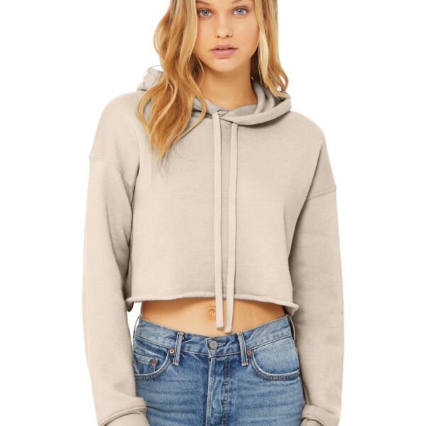 Women's Sponge Fleece Cropped Fleece Hoodie - AF Thumbnail