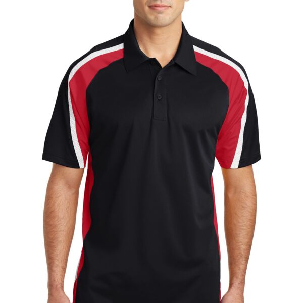 Tricolor Micropique Sport Wick ® Polo - AF Thumbnail