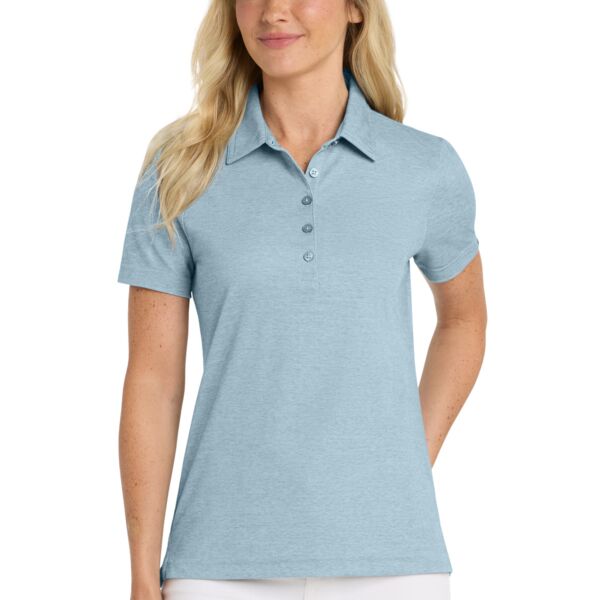 Ladies Oceanside Heather Polo - AF Thumbnail