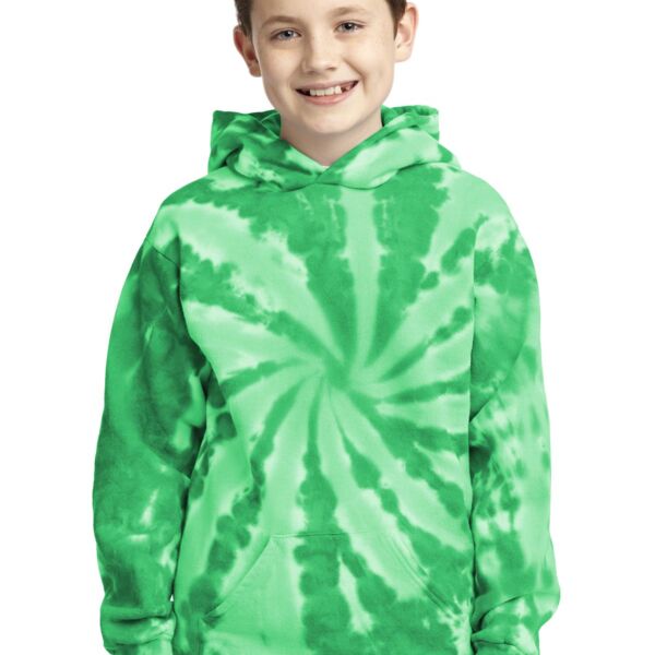 Youth Tie Dye Pullover Hooded Sweatshirt - AF Thumbnail