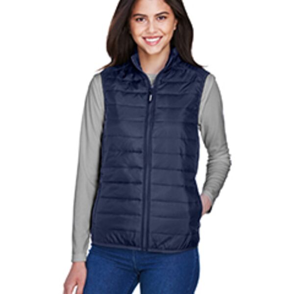 Ladies' Prevail Packable Puffer Vest - AF Thumbnail