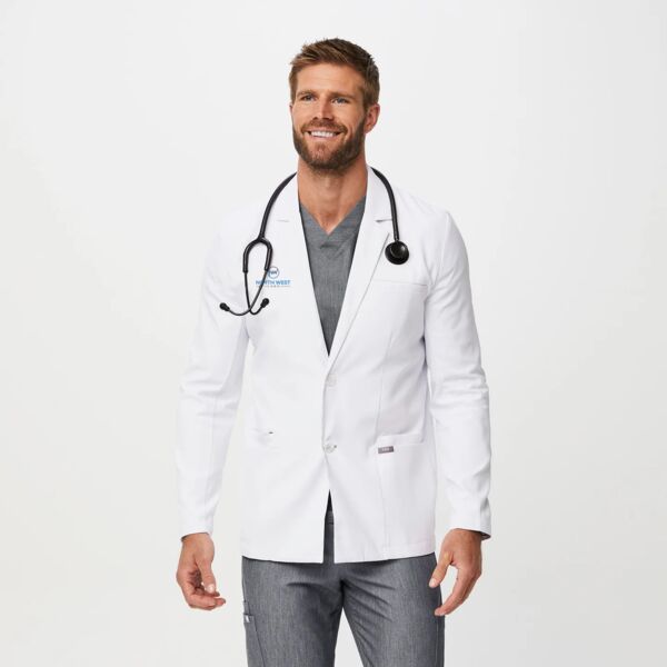 Men's Harlem Slim Short Lab Coat Thumbnail