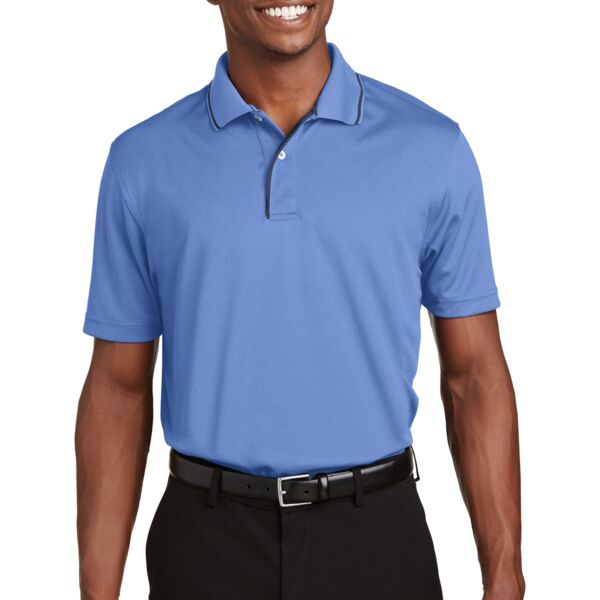 Dri Mesh ® Polo with Tipped Collar and Piping - AF Thumbnail