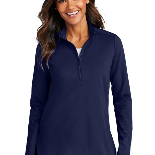 Ladies C Free ® Double Knit 1/4 Zip -AF Thumbnail