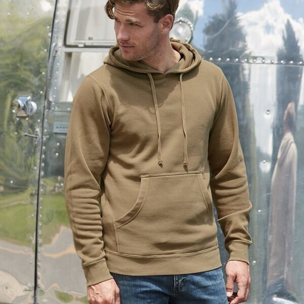 Midweight Pigment-Dyed Hooded Sweatshirt -AF Thumbnail