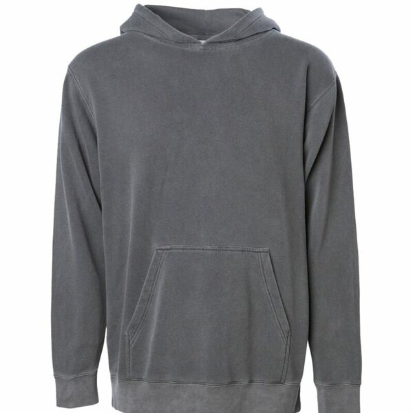 Youth Midweight Pigment-Dyed Hooded Sweatshirt - AF Thumbnail