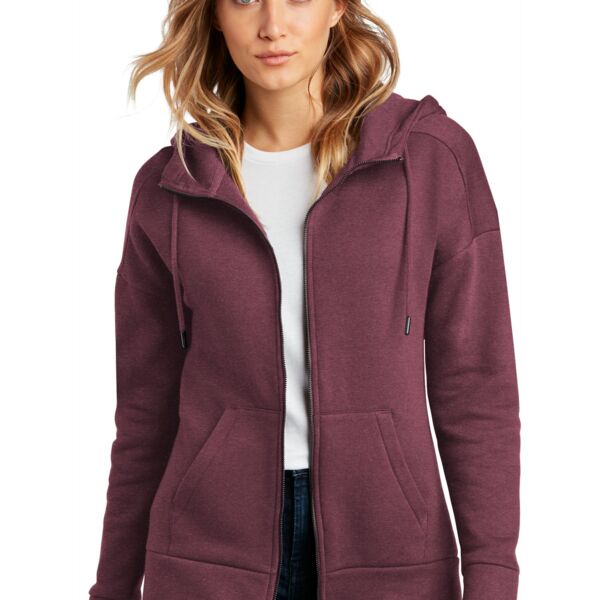 Women's Perfect Weight ® Fleece Drop Shoulder Full Zip Hoodie - AF Thumbnail