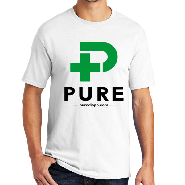 Pure Logo - Core Blend Tee (White) Thumbnail