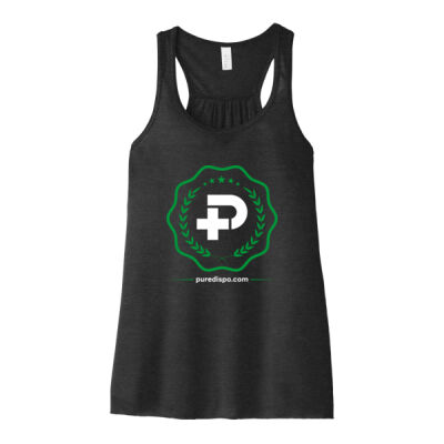 Pure University - Women's Flowy Racerback Tank Thumbnail