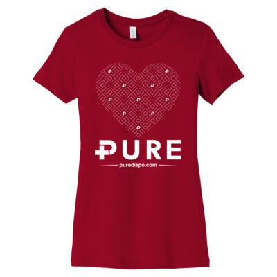 Pure Valentine - Women's Slim Fit Tee Thumbnail
