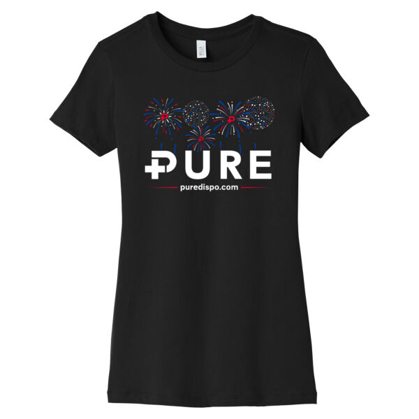 Pure 4th of July - Women's Slim Fit Tee Thumbnail