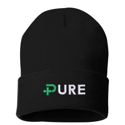 Pure - Solid 12" Cuffed Beanie Thumbnail