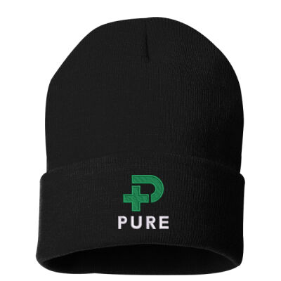 Pure - Solid 12" Cuffed Beanie Thumbnail